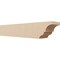 Ekena Millwork 6in. W x 6in. H x 32in. L Asheboro Woodgrain TimberThane Rafter Tail, Primed Tan RFTUR06X06X32ASHRCPR - alternate 1